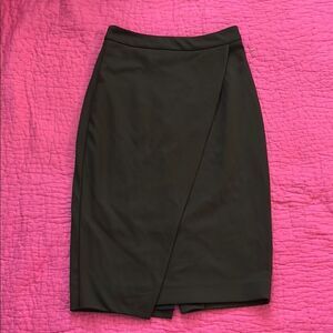 The Fold Chic olive green Pencil Skirt, US4